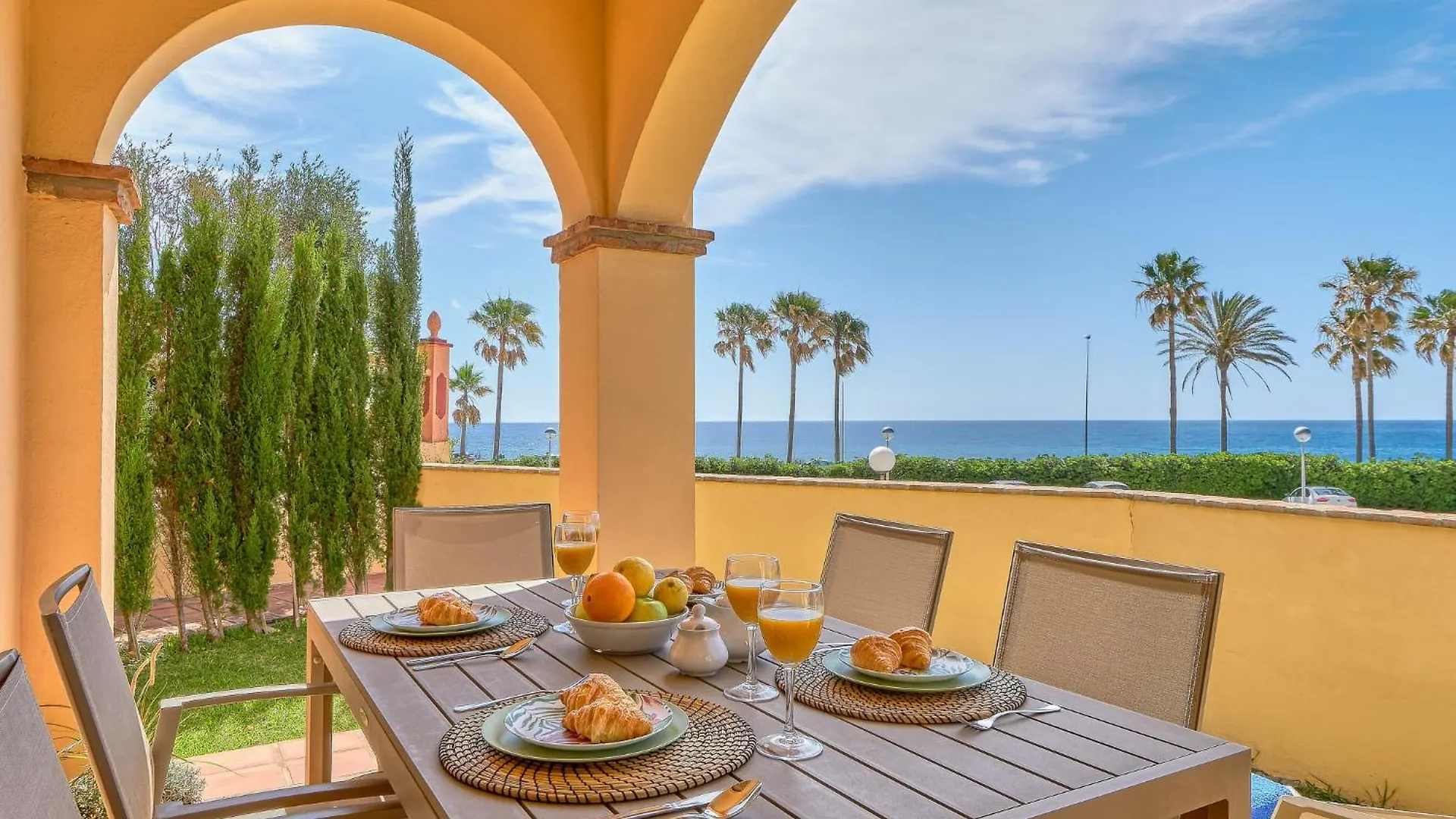 Apartment Marina III Modern Front Beach Mijas Costa By Groway Home El Faro Spain